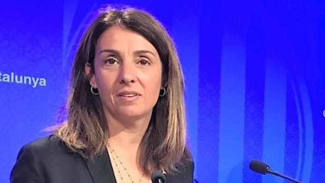 La consejera portavoz de la Generalitat, Meritxell Budó, vetó preguntas en castellano, lo que Ciudadanos califica de discriminación / EP