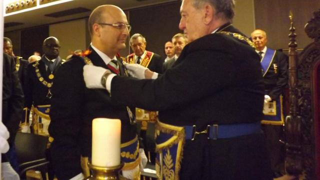 El Gran Maestro de la Logia de España, Oscar de Alfonso Ortega