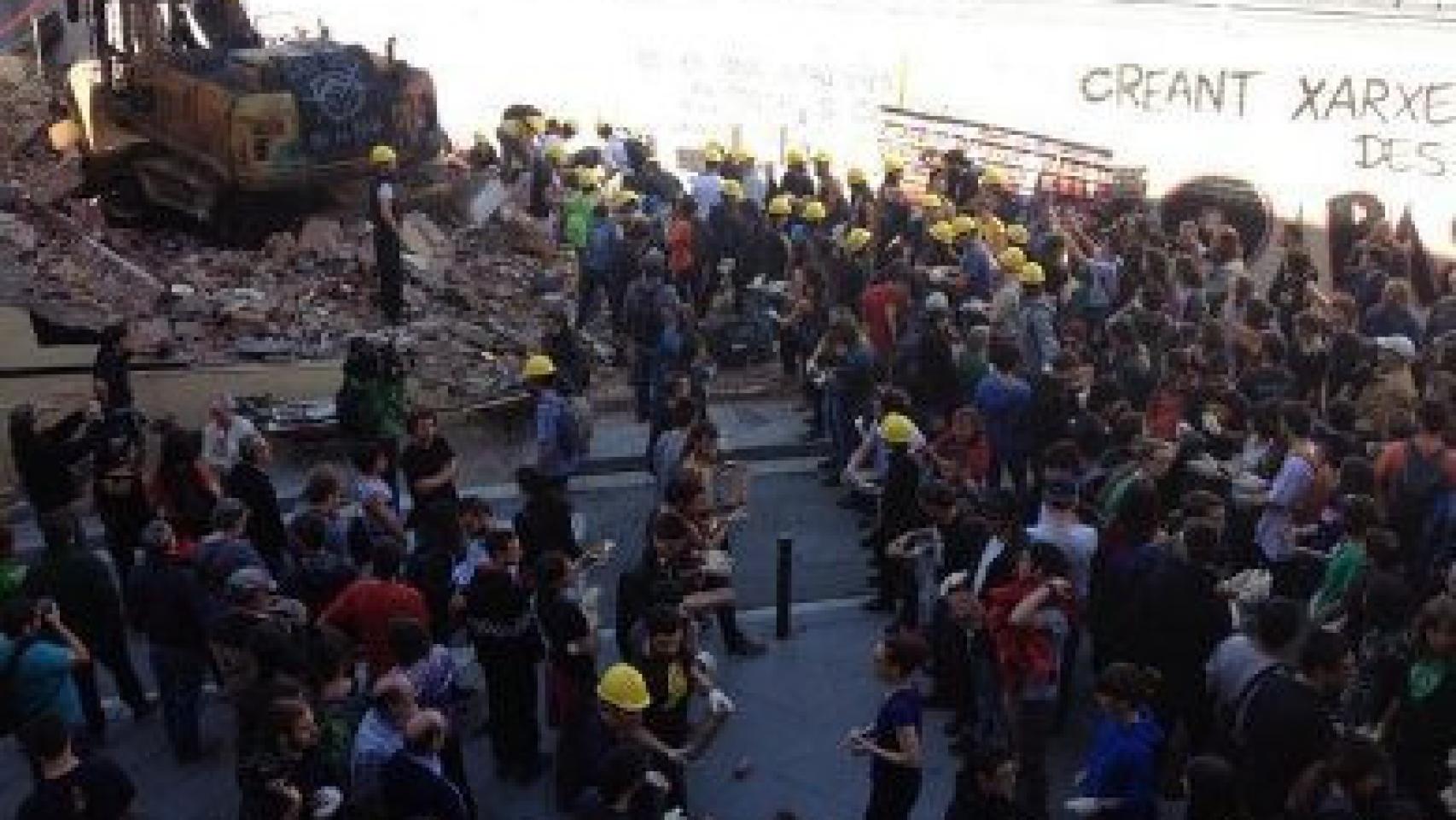 Recinto de Can Vies, en una imagen de archivo./ TWITTER