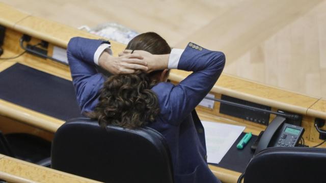 El exlíder de Podemos, Pablo Iglesias, se recoge su característica coleta / EP