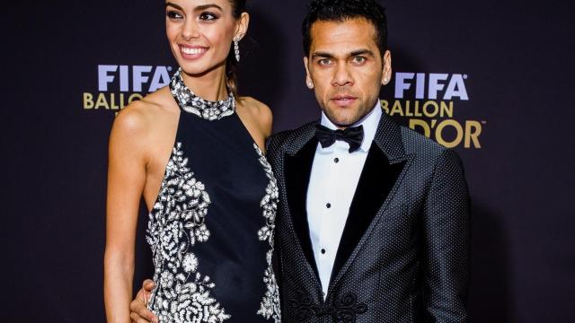 Joana Sanz y Dani Alves en una imagen de archivo / EP