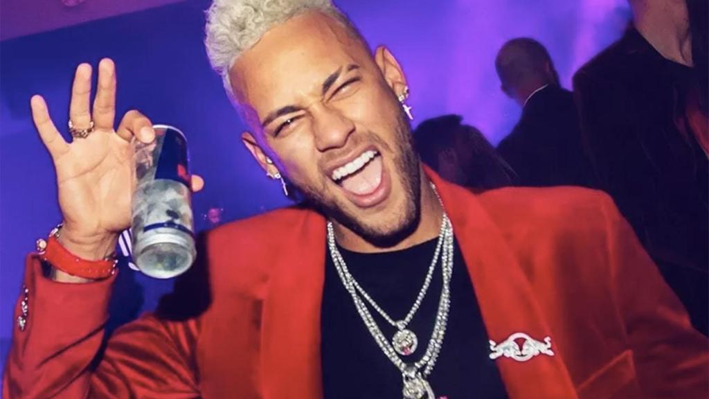 Neymar Jr, de fiesta en una imagen de archivo