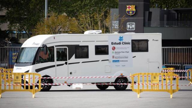 Imágenes de los alrededores del Camp Nou /REDES