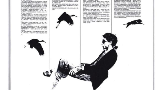 Contraportada del disco 'La voce del Padrone' (1981-2011)