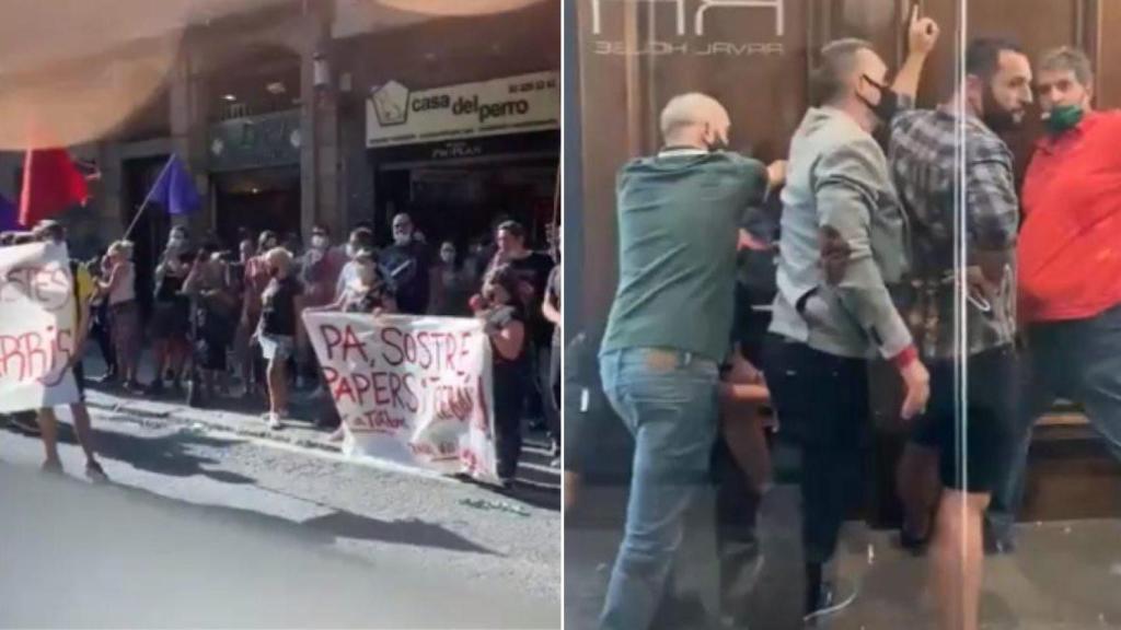 Ataque a dos diputados de Vox en el Raval / VOX