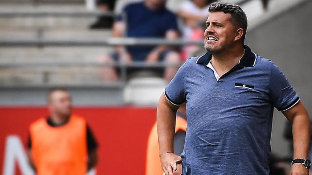 Óscar García Junyent en su etapa como técnico del Stade de Reims / EUROPA PRESS