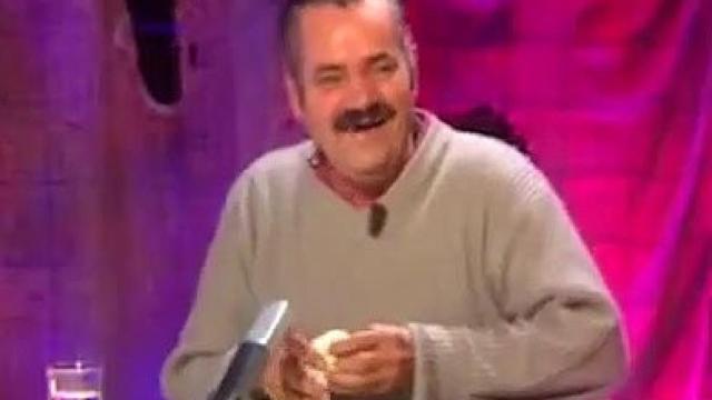 El Risitas, en la popular entrevista de Jesús Quintero