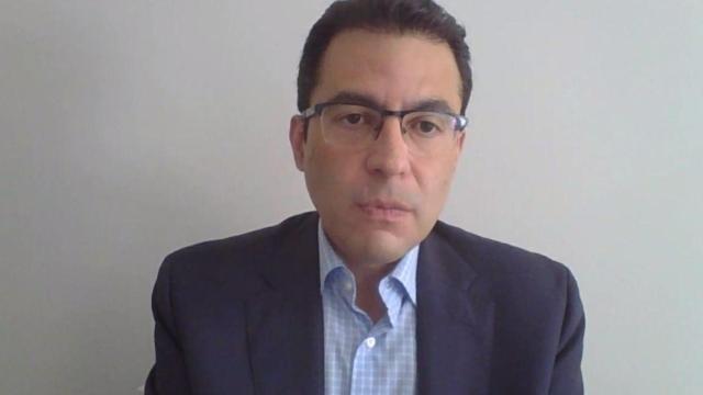 Miguel Cardoso, economista jefe para España en BBVA Research, durante la presentación del informe 'Situación Cataluña' / BBVA