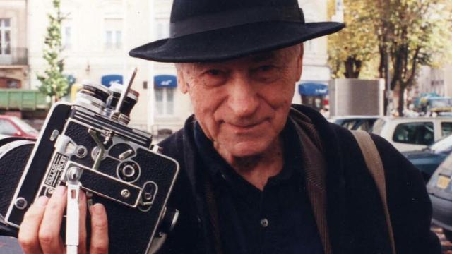 El cineasta Jonas Mekas