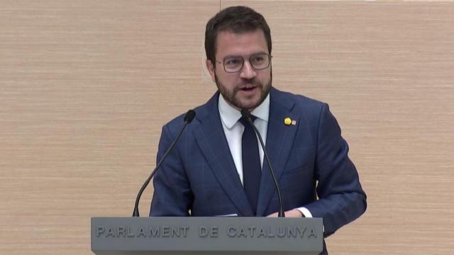 El candidato de ERC a presidir la Generalitat, Pere Aragonès / PARLAMENT.CAT
