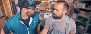 Los humoristas Jair Dominguez y Peyu, en 'Bricoheroes' de TV3 / CCMA