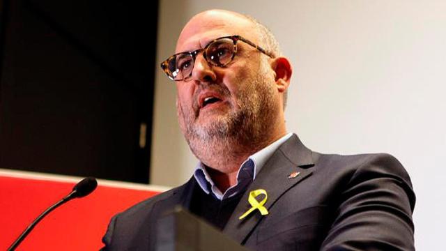 El portavoz adjunto de Junts per Catalunya, Eduard Pujol / CG