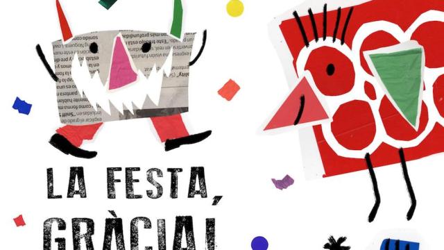 Parte del cartel oficial de la Fiesta Mayor de Gràcia 2019 / FESTA MAJOR DE GRÀCIA
