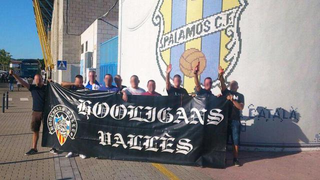 Los Hooligans Vallès, los radicales a los que pertenece Iván, apaleado por Rodrigo / Cedida