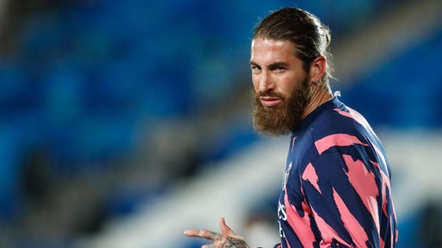 Sergio Ramos, futbolista del Real Madrid EP