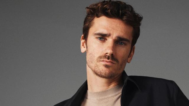 Antoine Griezmann posa para la nueva colección de Mango Man / MANGO