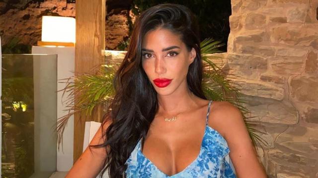 Nadia Avilés cena en un restaurante con Denis Suárez