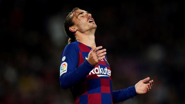 El efecto balsámico que produce en Griezmann el gol y que precede a la sonrisa / EFE