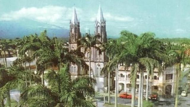Catedral de Santa Isabel de Malabo, en la época colonial de la Guinea española / ARCHIVO
