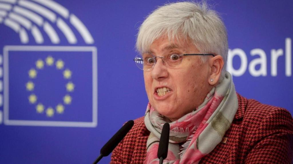 Clara Ponsatí, eurodiputada de JxCat, en el Parlamento Europeo
