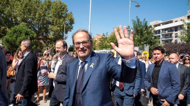 Una imagen de archivo del presidente de la Generalitat Quim Torra / EFE