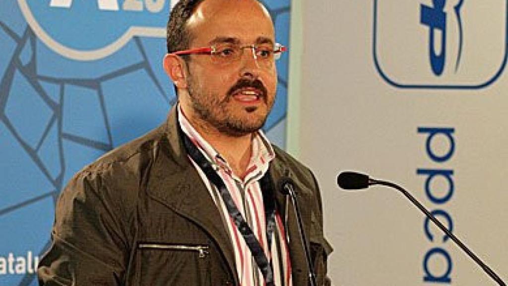 El líder del PP en el Ayuntamiento de Tarragona, Alejandro Fernández
