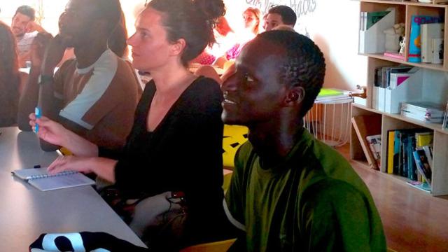 Laminé junto a sus compañeros del Sindicato / CG