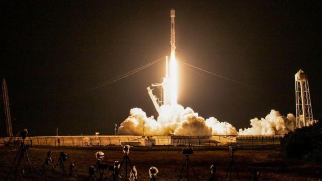 El cohete Falcon 9 de SpaceX / EP