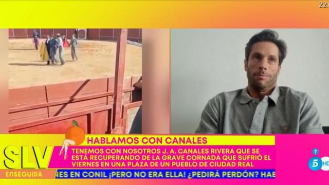 Canales Rivera en 'Sálvame' / MEDIASET