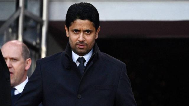 Nasser Al Khelaifi une fuerzas con la UEFA contra la Superliga