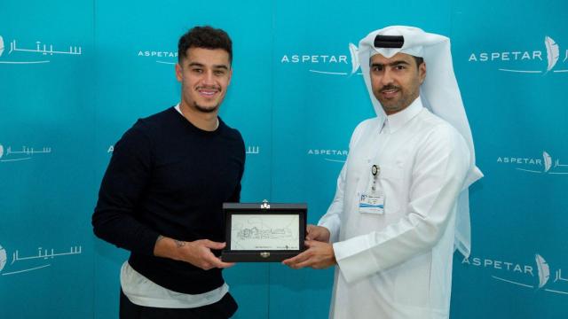 Coutinho en una clínica Aspetar / Redes