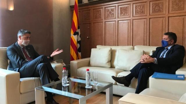 Sàmper y Albiol chocan por los okupas en Badalona / EP