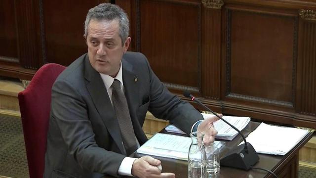 Joaquim Forn, respondiendo en el Tribunal Supremo / EFE