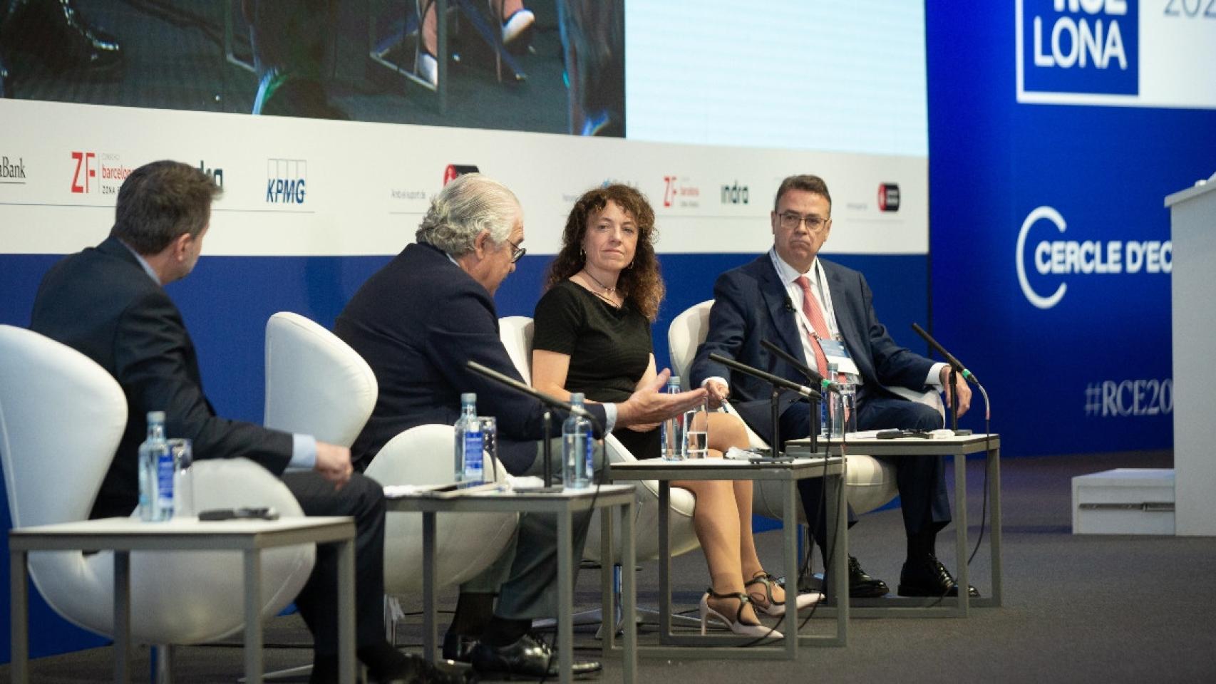 Mesa de debate sobre energía en las Jornadas del Círculo de Economía de 2022 / EP