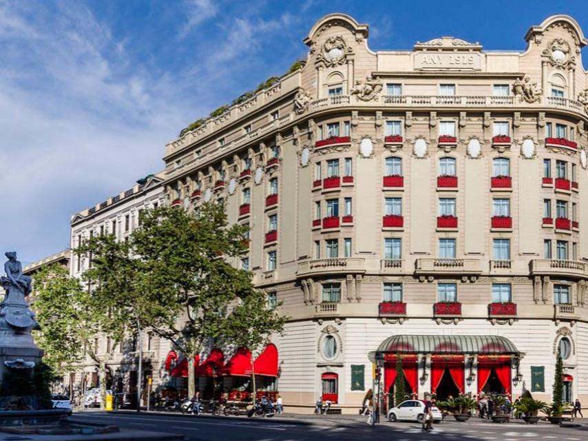 Imagen del Hotel Palace Barcelona, alojamieno icónico de Barcelona