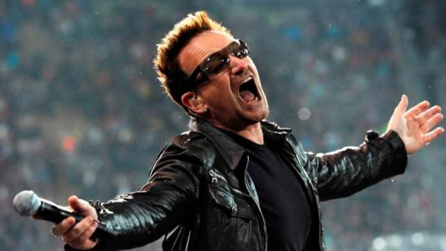 El cantante Bono, de U2 / EFE