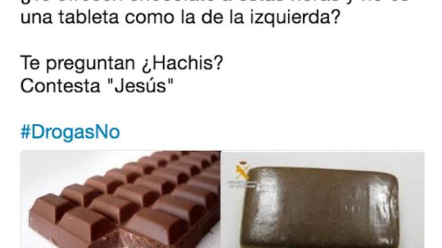 El tuit de la Guardia Civil que ha provocado las risas en Twitter / Twitter
