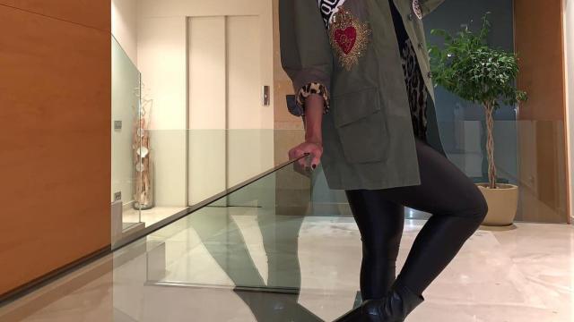 Sonia Isaza en su casa