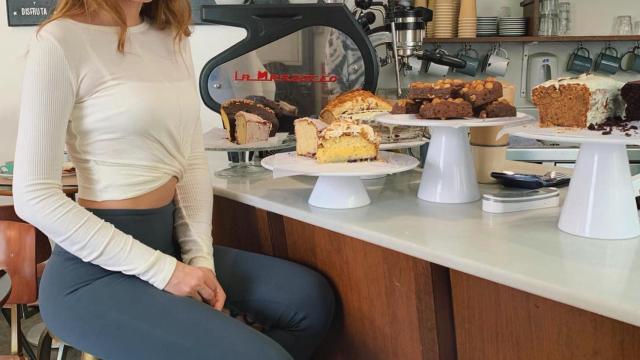 Coral Simanovich desayuna en su lugar favorito / INSTAGRAM