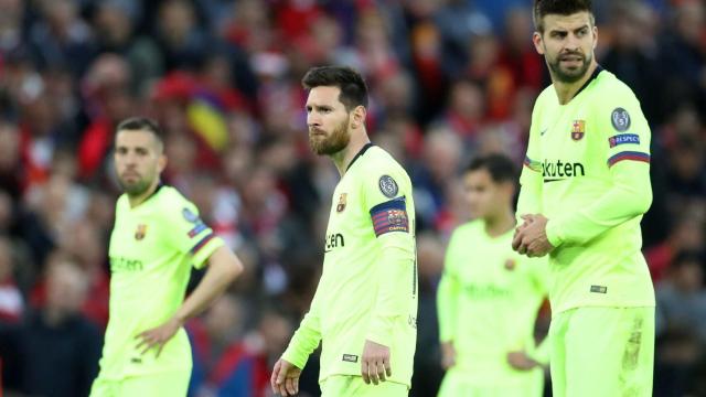 Los jugadores del Barça, en una imagen de archivo | EFE