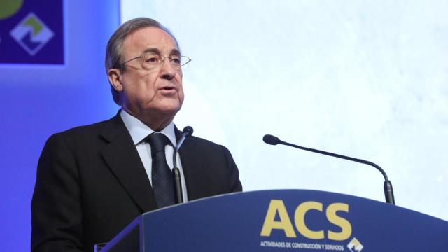 Florentino Pérez, presidente y primer accionista de ACS  / EFE