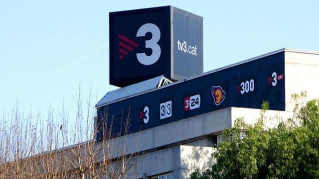 Una foto de archivo de los estudios de TV3