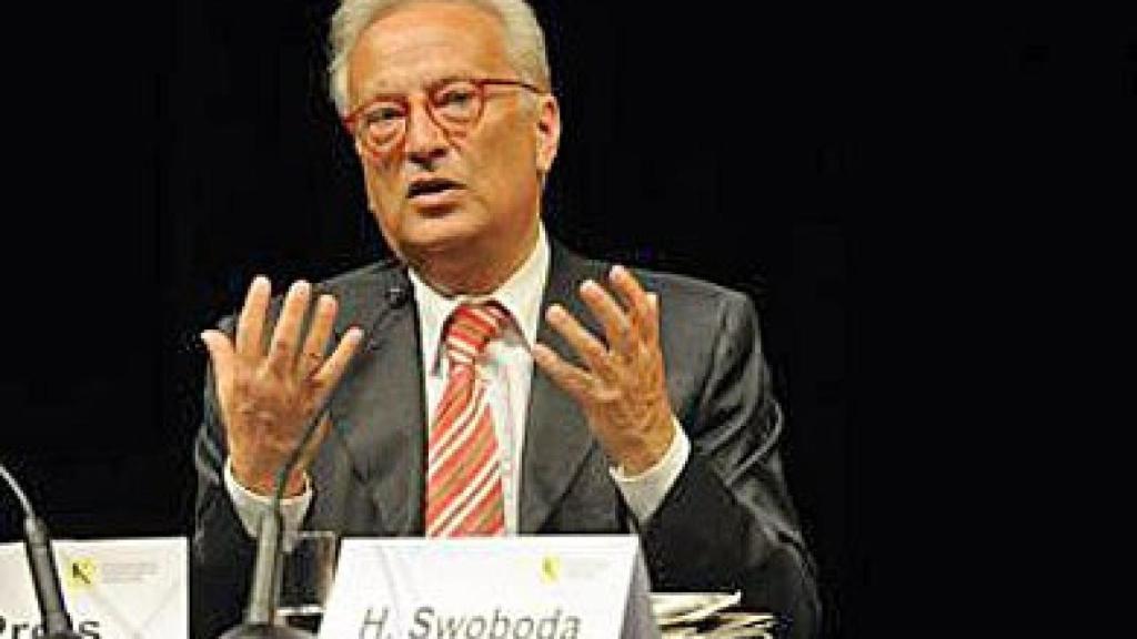 Hannes Swoboda, presidente del Grupo de la Alianza Progresista de Socialistas y Demócratas en el Parlamento Europeo