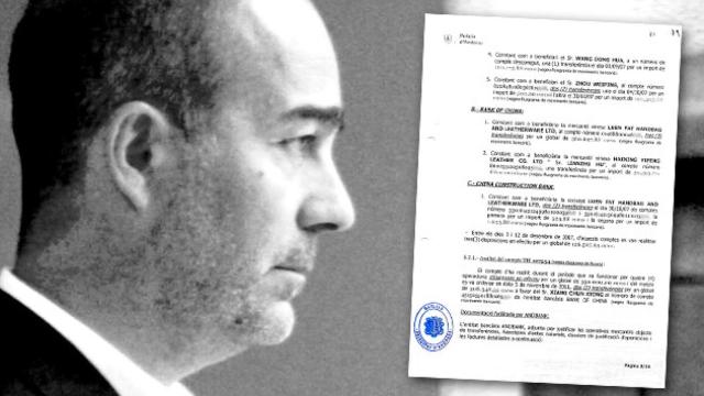 Rafael Pallardó y un fragmento del informe policial andorrano / CG