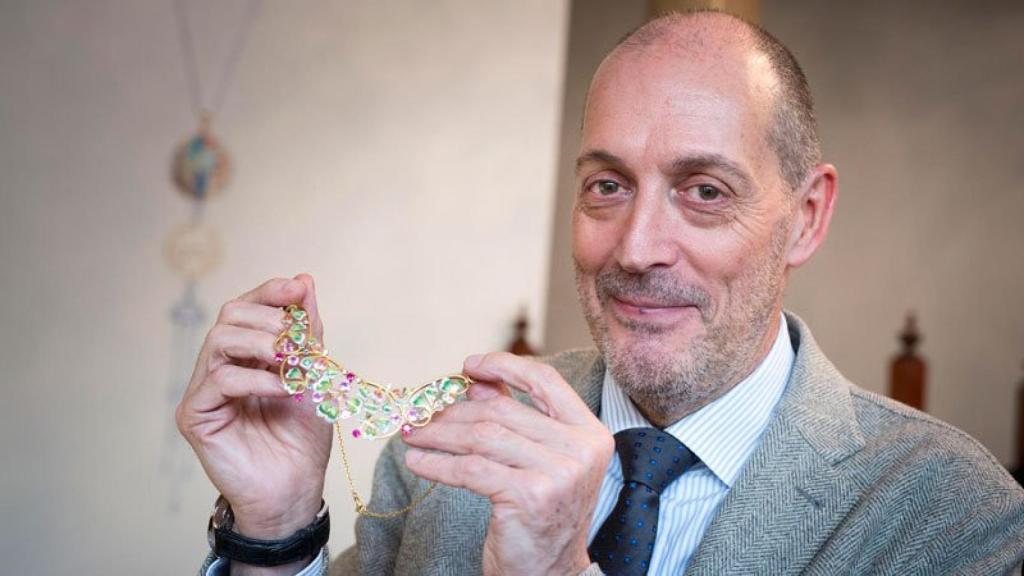 Joan Oliveras Bagués, presidente de Bagués-Masriera y expresidente de Amics de la Rambla