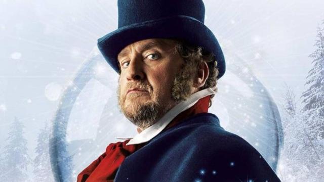 Fernando Cayo como el señor Scrooge