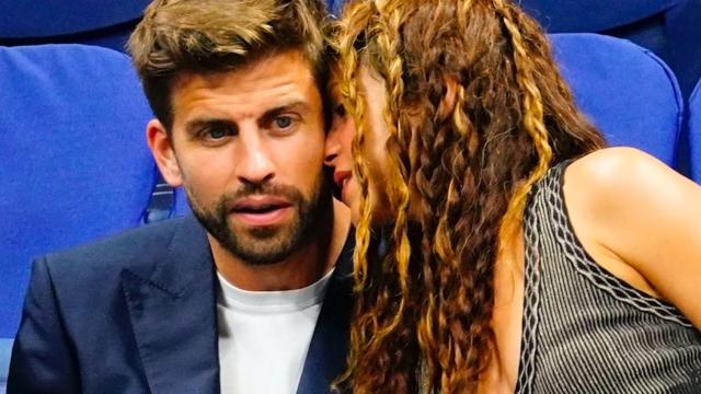 Gerard Piqué y Shakira durante la celebración del US Open en Nueva York / AGENCIAS