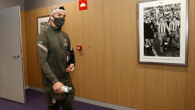 Luis Suárez en una imagen de archivo dentro del Wanda Metropolitano / Atlético de Madrid