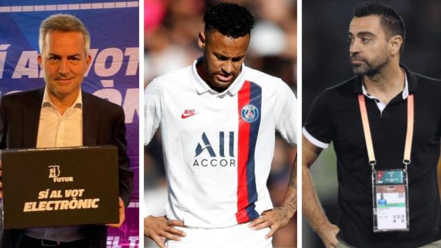 Font, Neymar y Xavi en un fotomontaje / Culemanía