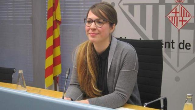 La teniente de Alcalde de Urbanismo, Janet Sanz, valedora del plan de hoteles de Barcelona, en una imagen de archivo / CG